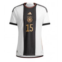 Tyskland Niklas Sule #15 Fotballklær Hjemmedrakt VM 2022 Kortermet
